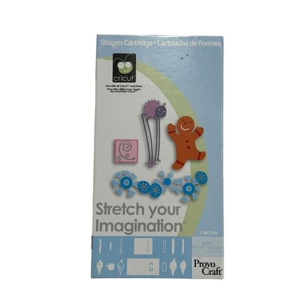 Cricket Shapes - Stretch Your Imagination- Complete - Provo Craft 29-0422 - Picture 1 of 6